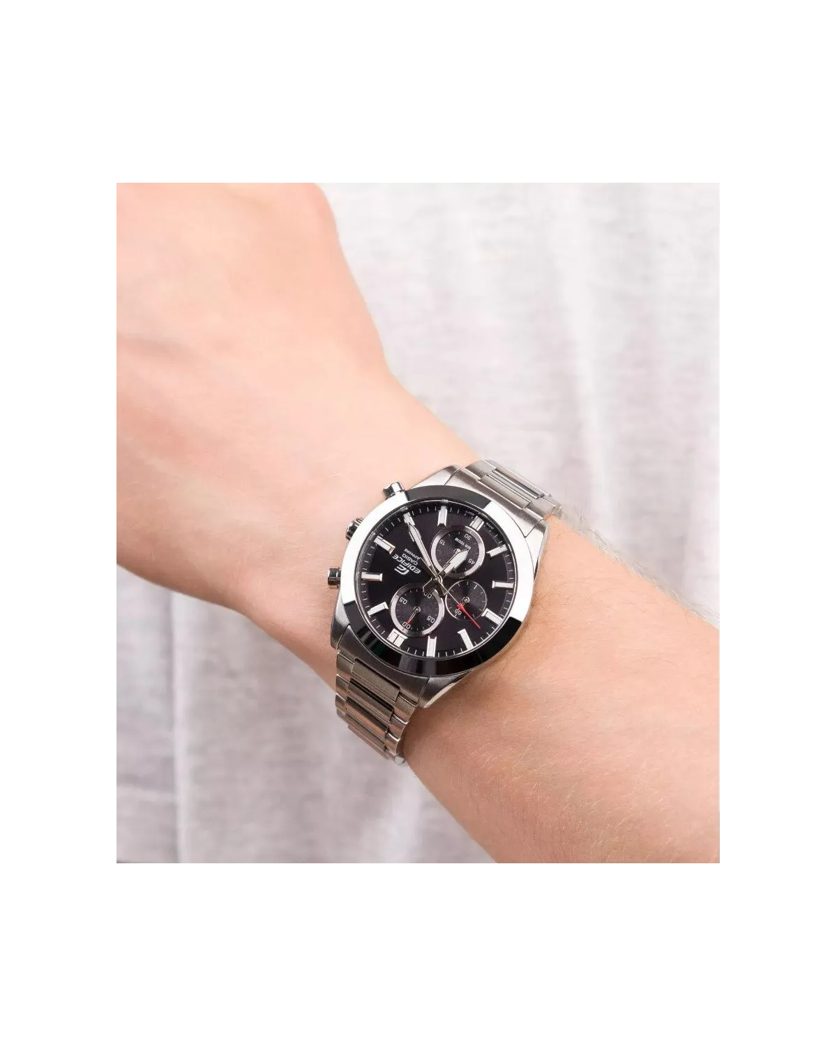 Zegarek Męski Casio EDIFICE Chronograph EFB-710D-1A + BOX