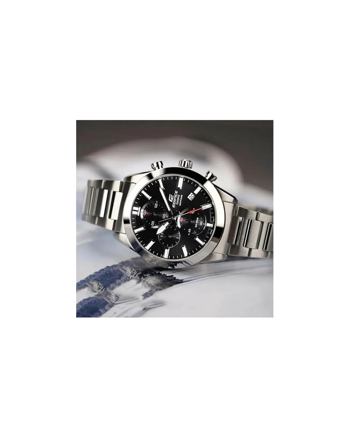 Zegarek Męski Casio EDIFICE Chronograph EFB-710D-1A + BOX