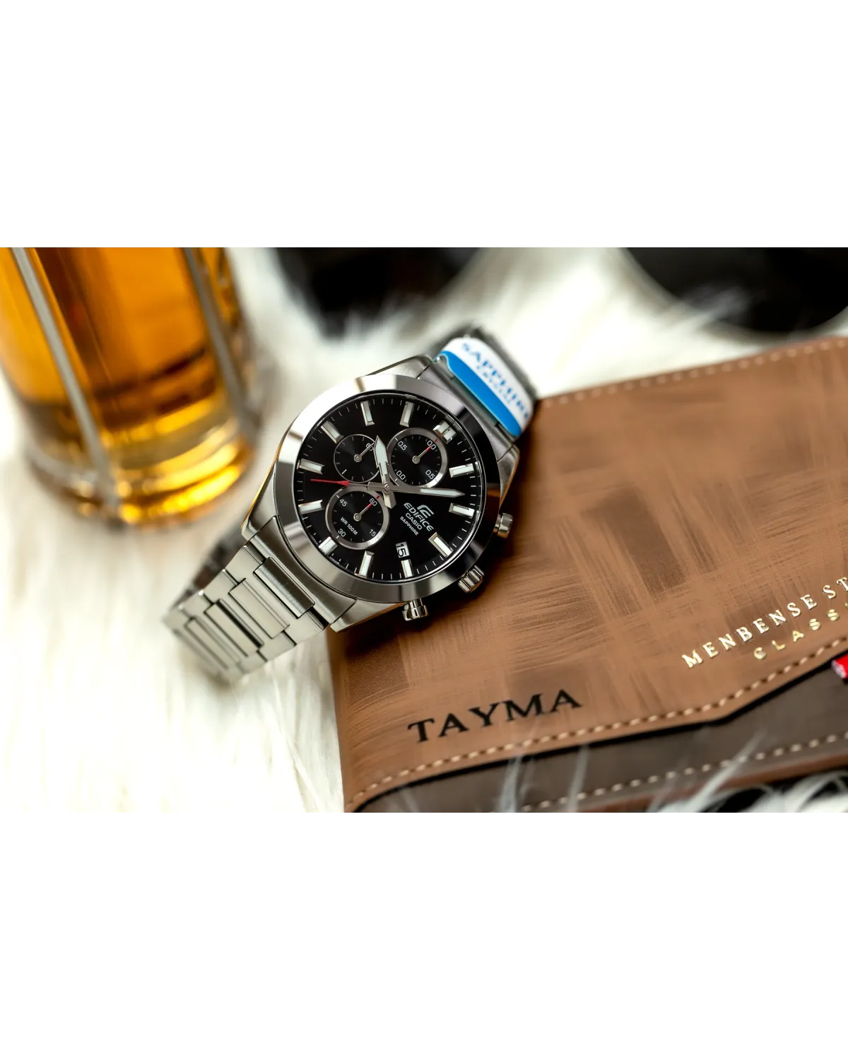 Zegarek Męski Casio EDIFICE Chronograph EFB-710D-1A + BOX