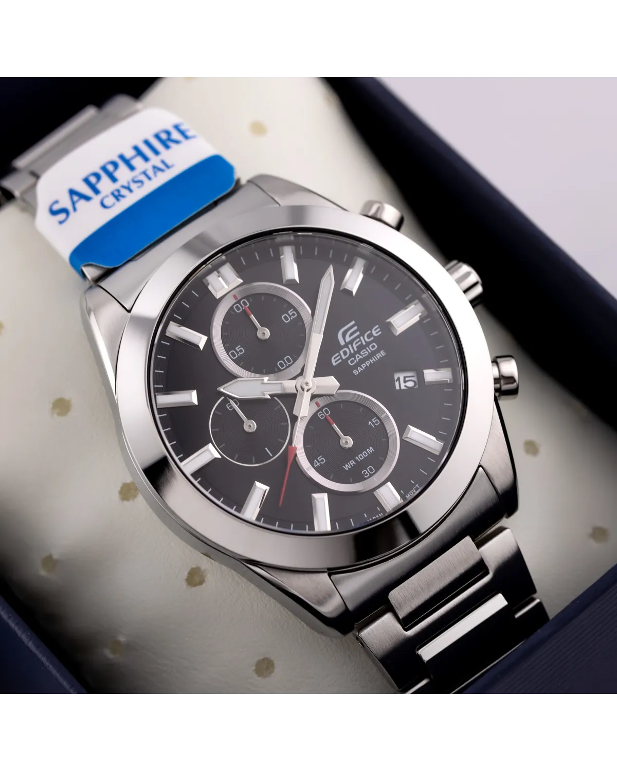 Zegarek Męski Casio EDIFICE Chronograph EFB-710D-1A + BOX