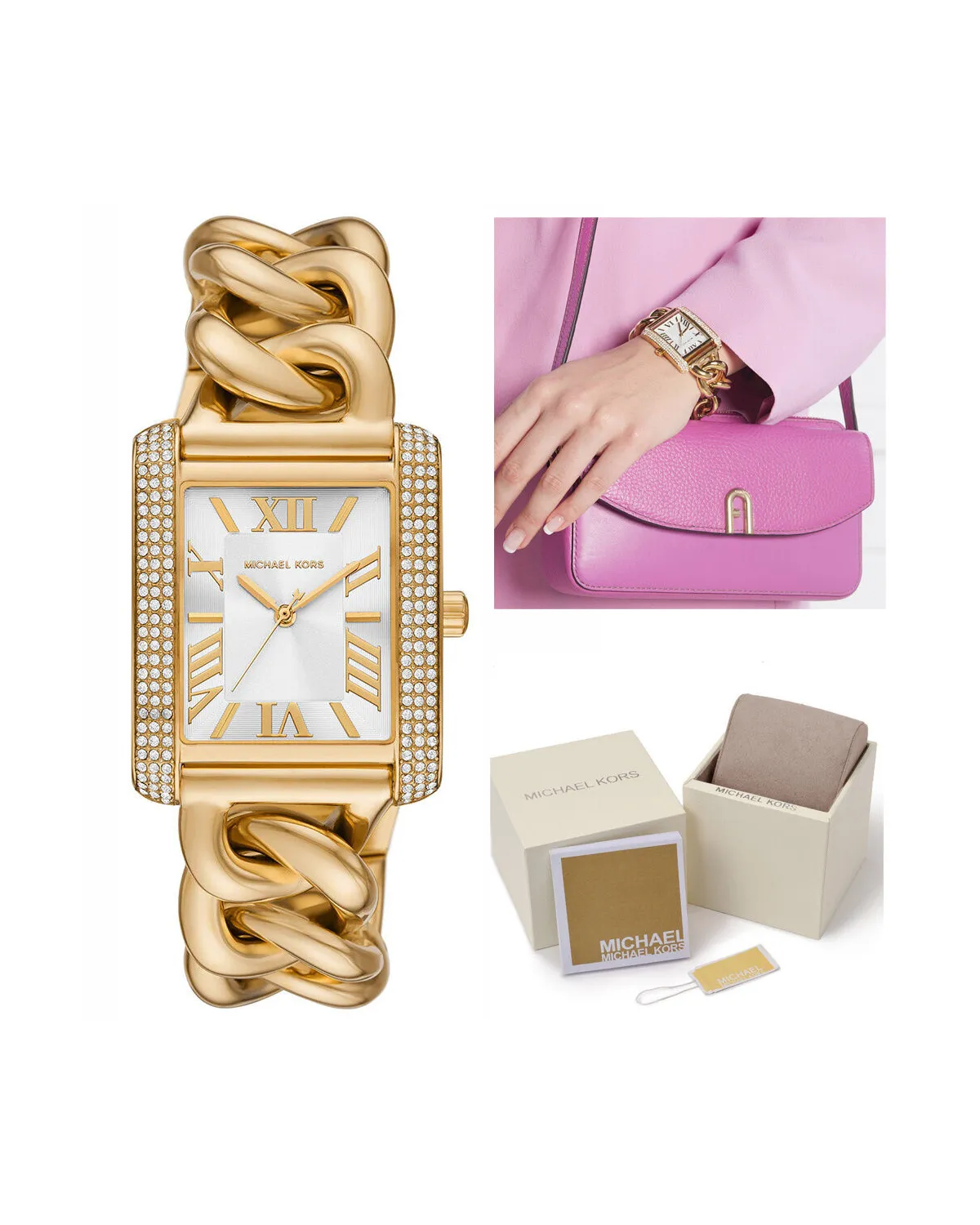 ZEGAREK DAMSKI Michael Kors EMERY  MK7300+ BOX