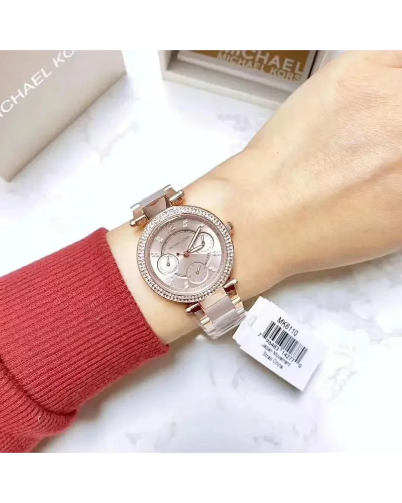 ZEGAREK DAMSKI MICHAEL KORS MK6110 MINI PARKER (zm540c) + BOX