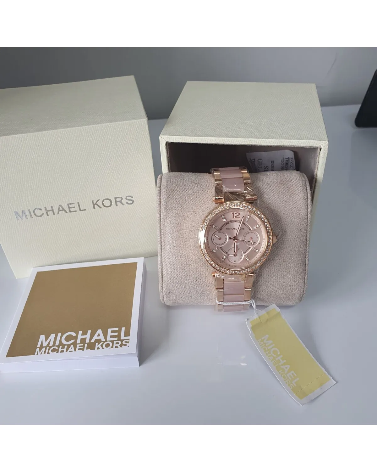 ZEGAREK DAMSKI MICHAEL KORS MK6110 MINI PARKER (zm540c) + BOX