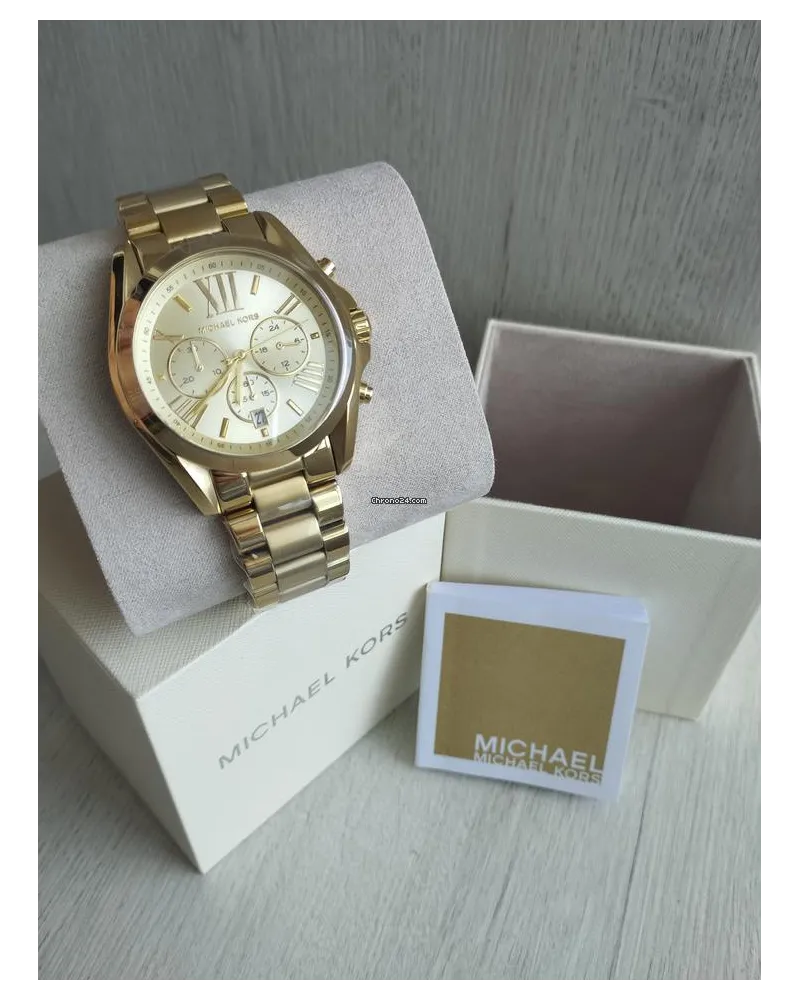 ZEGAREK DAMSKI MICHAEL KORS MK5605 - BRADSHAW (zm517a) + BOX