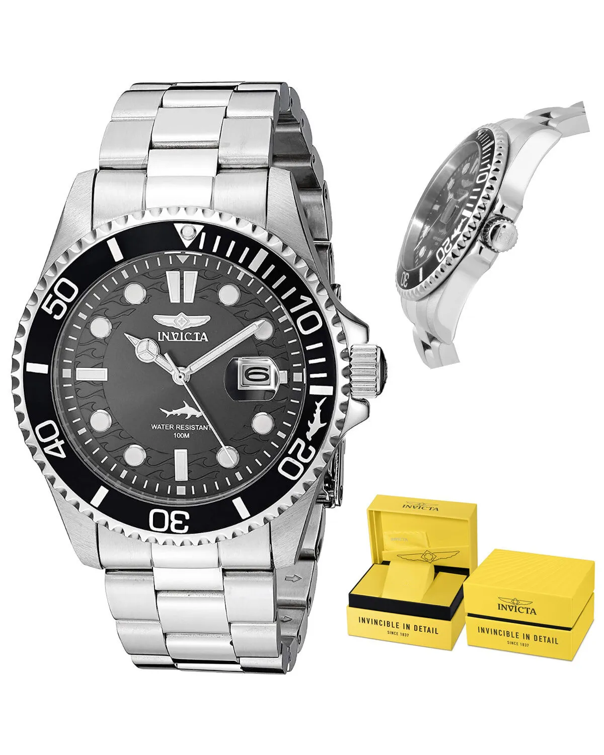ZEGAREK MĘSKI INVICTA PRO DIVER 30018 - WR100, koperta 43mm (zv011c)