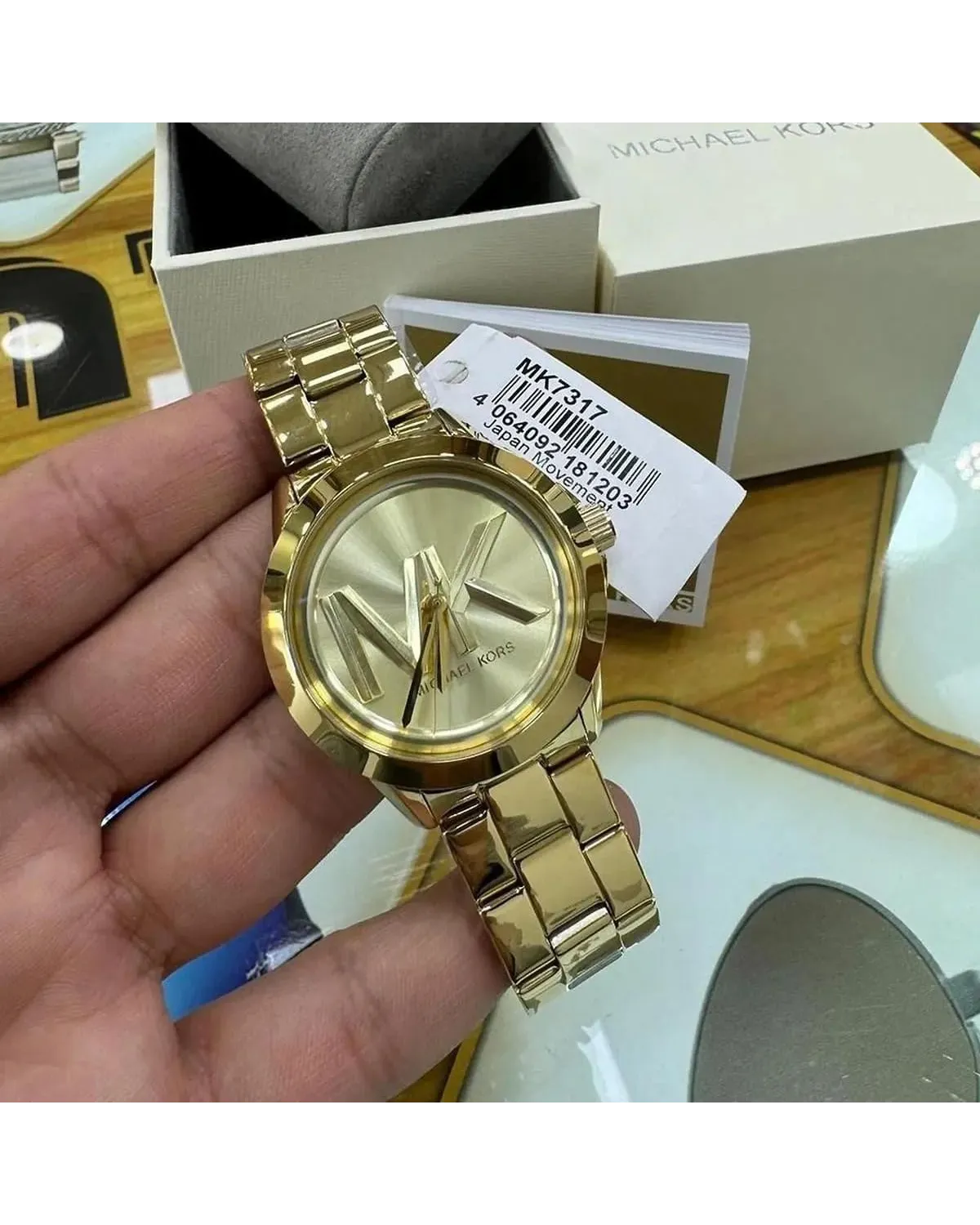 ZEGAREK DAMSKI MICHAEL KORS MK7317 BRYNN  + BOX