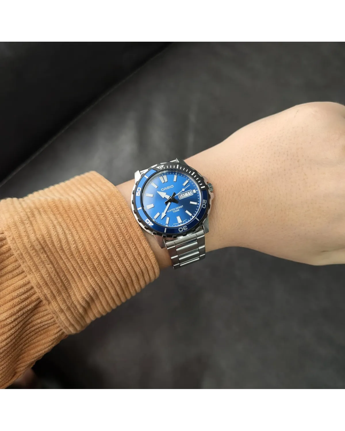 Zegarek Męski Casio Collection MTD-125D-2A1 + BOX