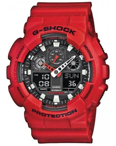ZEGAREK MĘSKI CASIO G-SHOCK GA-100B-4AER (zd135d) + BOX