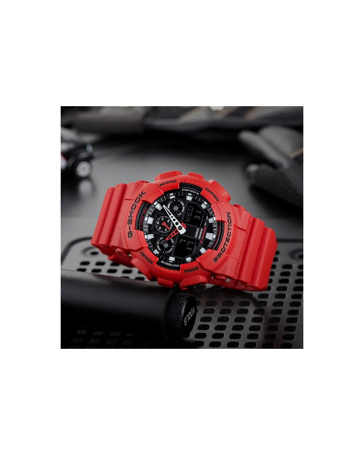 ZEGAREK MĘSKI CASIO G-SHOCK GA-100B-4AER (zd135d) + BOX ZEGAREK MĘSKI CASIO G-SHOCK GA-100B-4AER (zd135d) + BOX