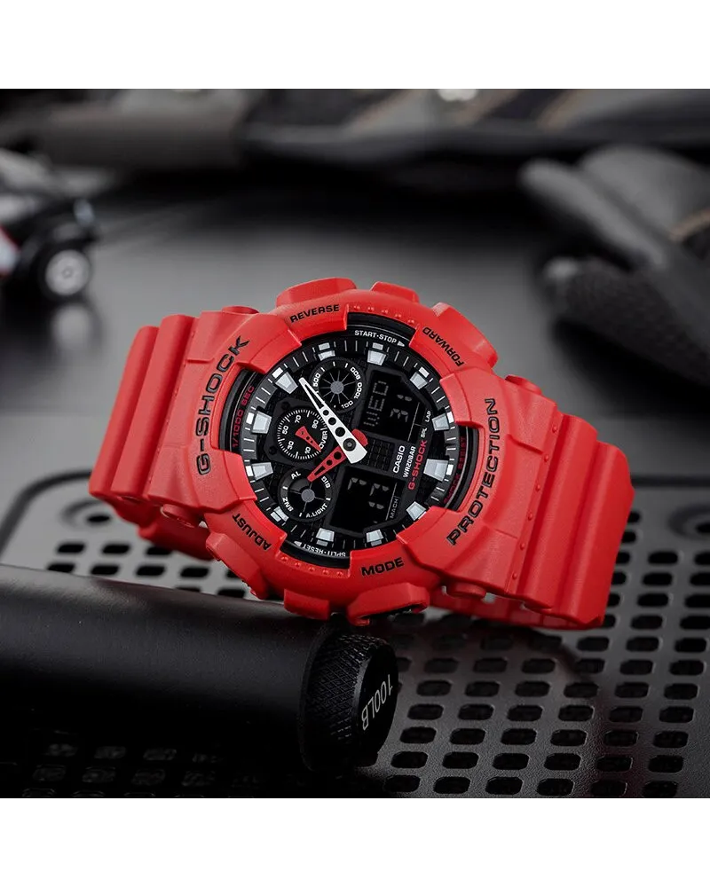 ZEGAREK MĘSKI CASIO G-SHOCK GA-100B-4AER (zd135d) + BOX ZEGAREK MĘSKI CASIO G-SHOCK GA-100B-4AER (zd135d) + BOX