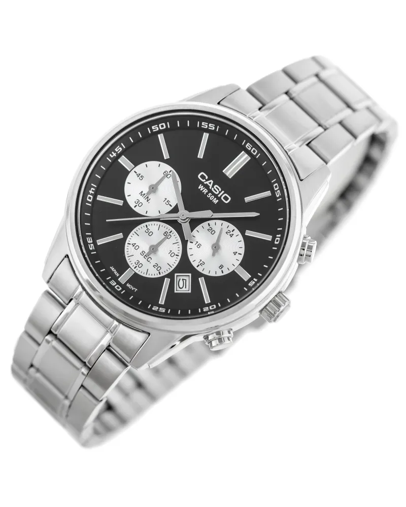 ZEGAREK MĘSKI CASIO MTP-E515D-1A (zd265a) + BOX