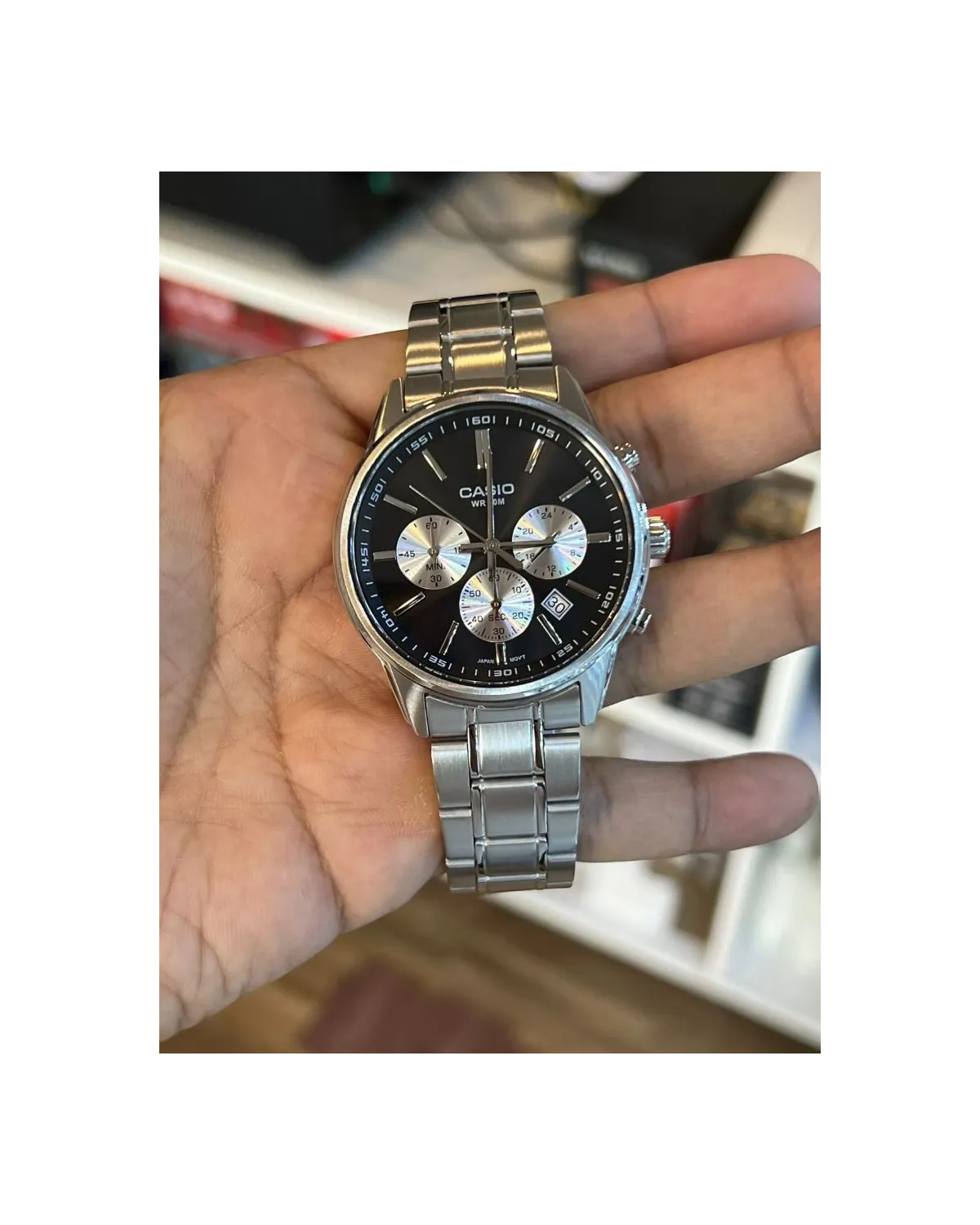 ZEGAREK MĘSKI CASIO MTP-E515D-1A (zd265a) + BOX