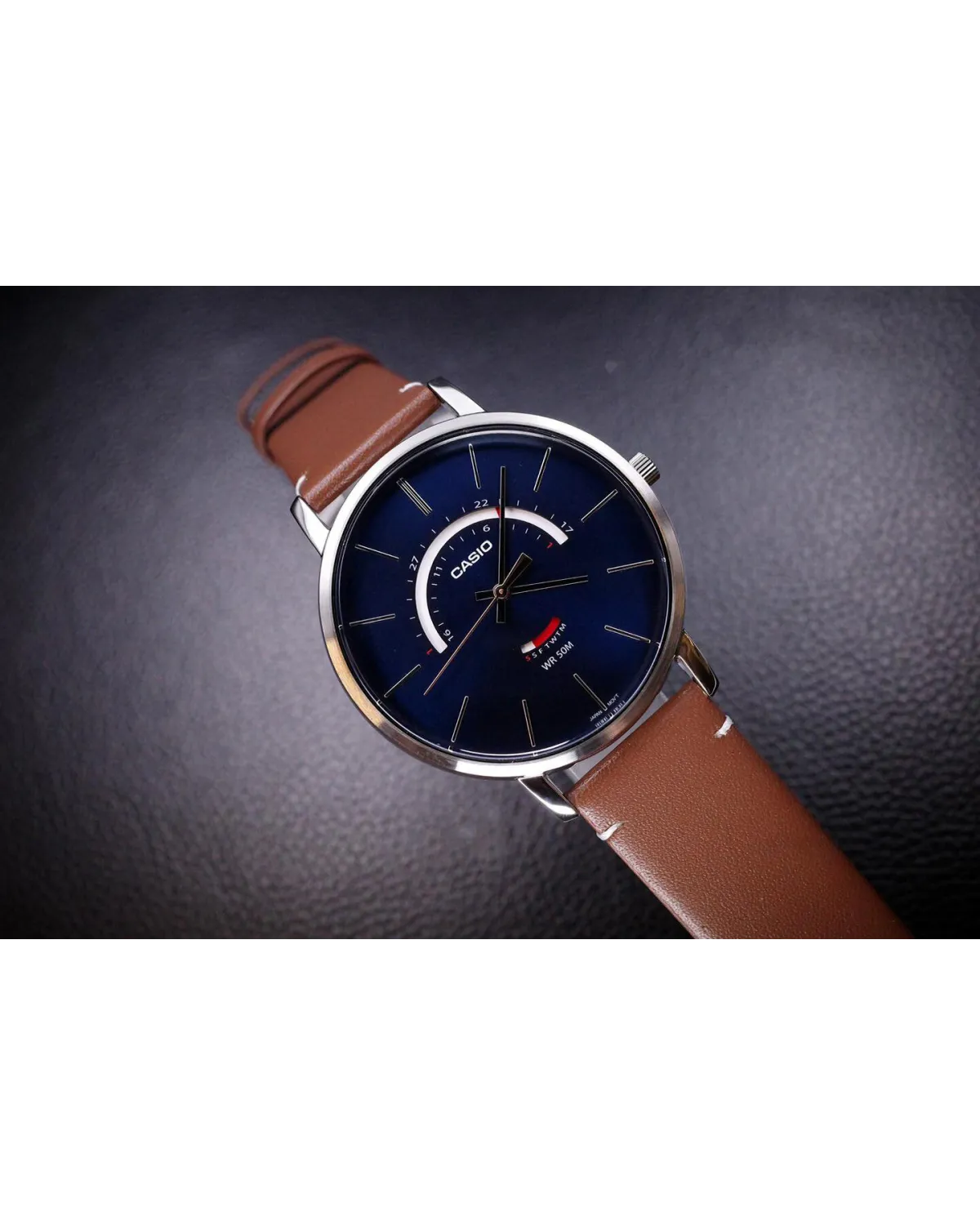 ZEGAREK MĘSKI CASIO MTP-B105L-2AV (zd181d) + BOX