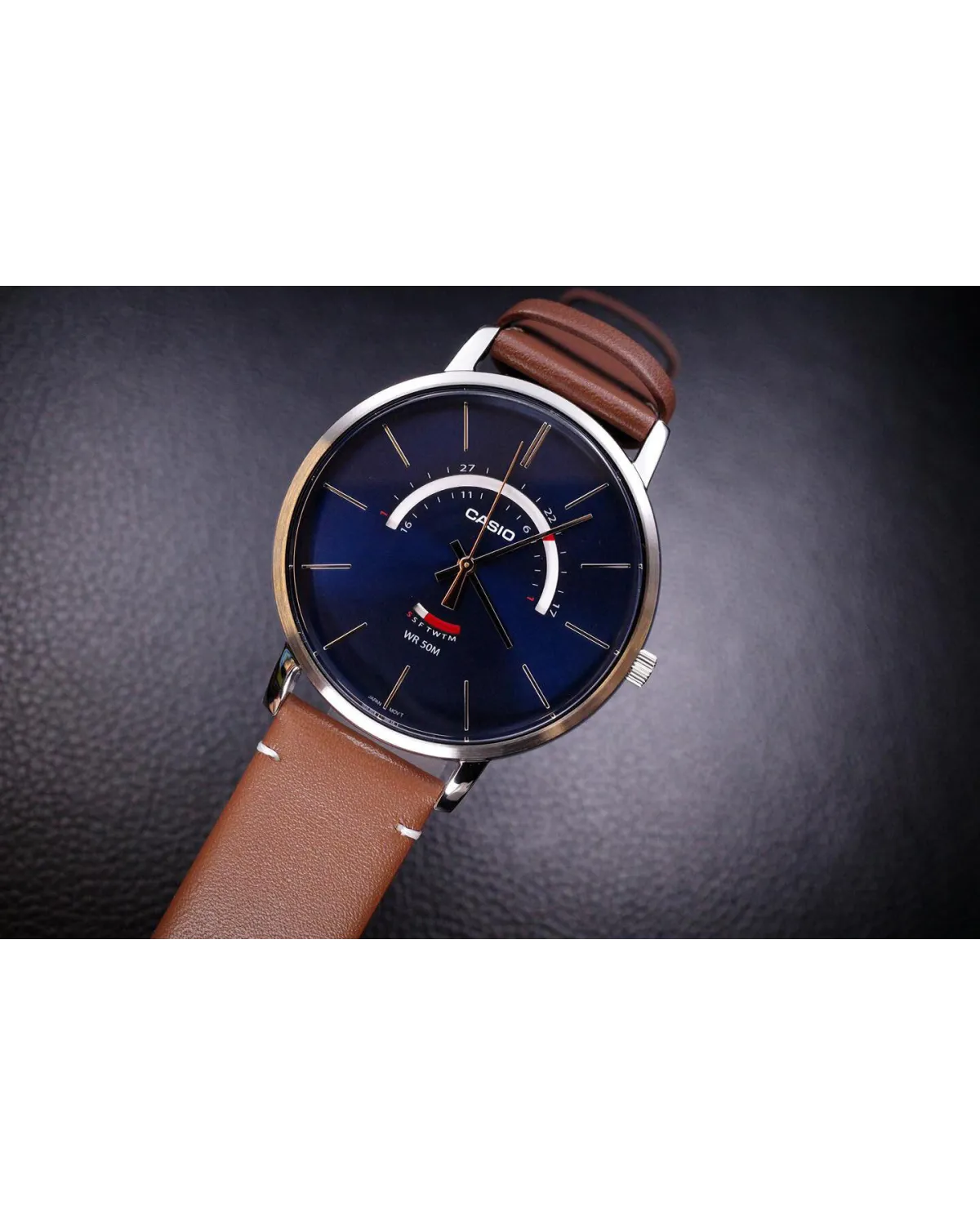 ZEGAREK MĘSKI CASIO MTP-B105L-2AV (zd181d) + BOX