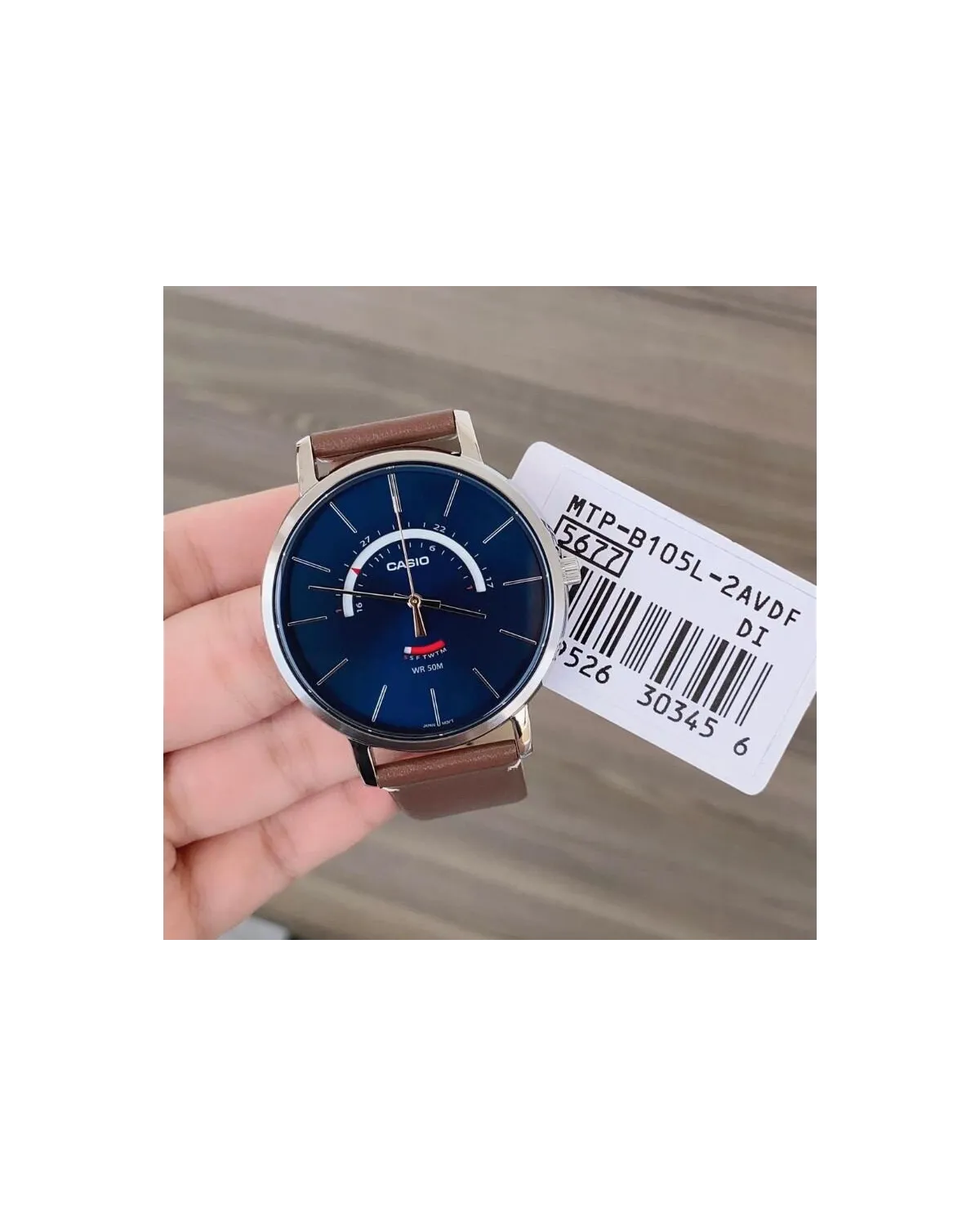 ZEGAREK MĘSKI CASIO MTP-B105L-2AV (zd181d) + BOX