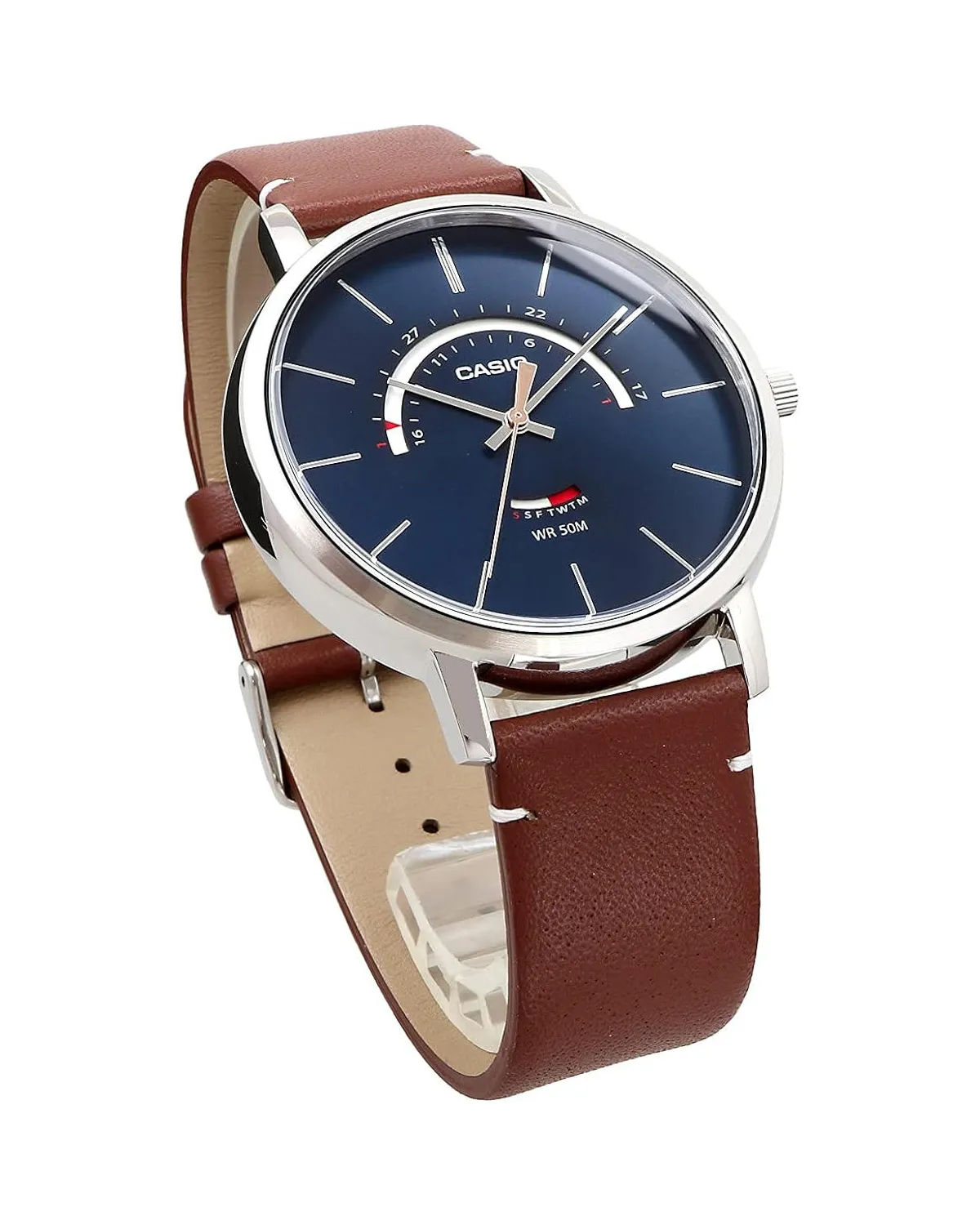 ZEGAREK MĘSKI CASIO MTP-B105L-2AV (zd181d) + BOX