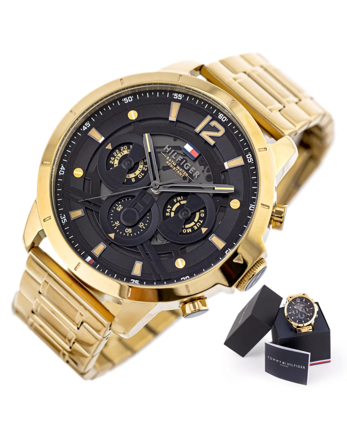 ZEGAREK MĘSKI TOMMY HILFIGER LUCA 1710511 (zf082f) ZEGAREK MĘSKI TOMMY HILFIGER LUCA 1710511 (zf082f)