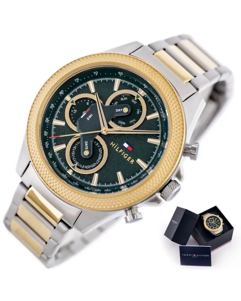ZEGAREK MĘSKI TOMMY HILFIGER Clark 1792079 (zf105a) + BOX ZEGAREK MĘSKI TOMMY HILFIGER Clark 1792079 (zf105a) + BOX