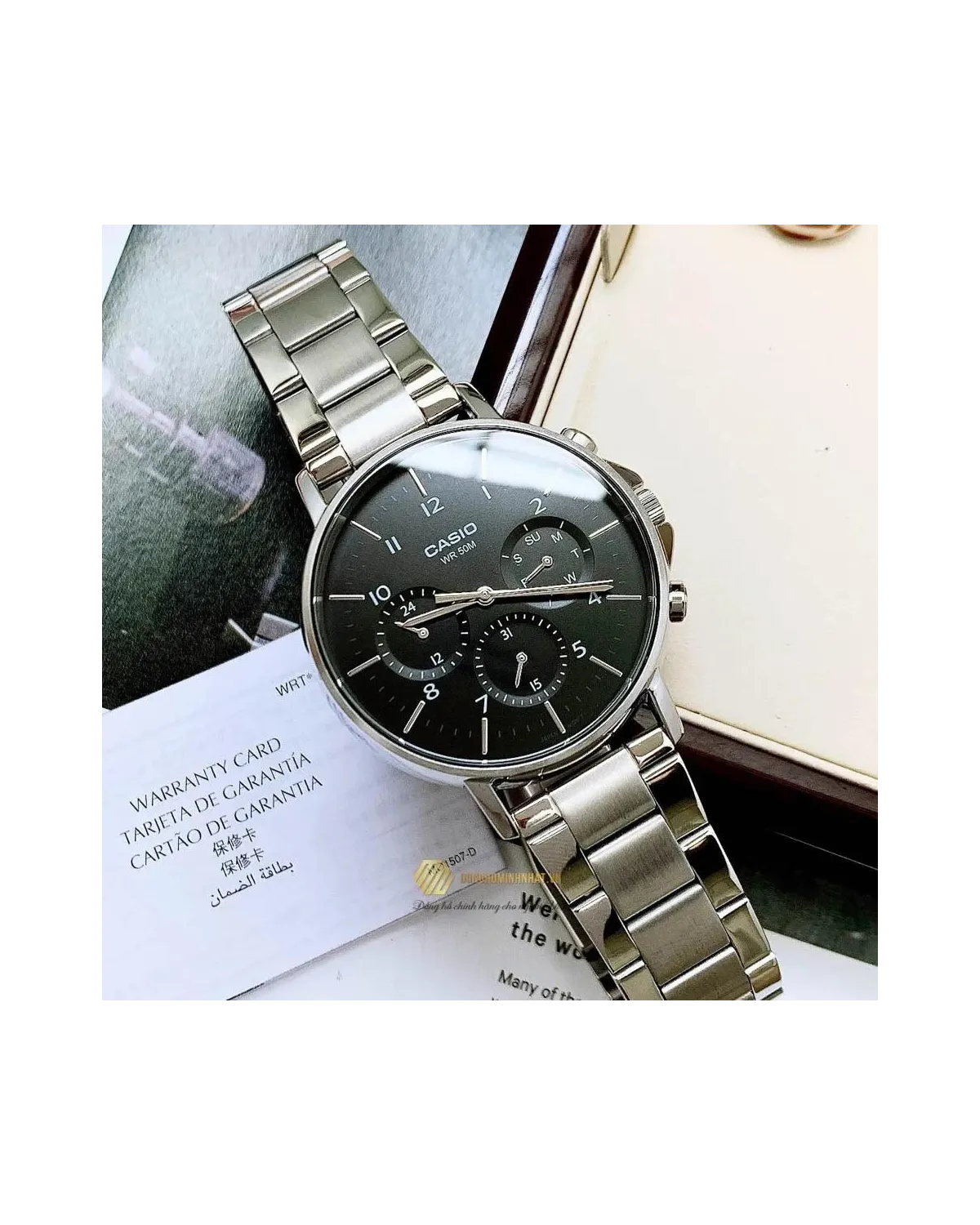 ZEGAREK MĘSKI CASIO MTP-E321D-1A (zd269a) + BOX ZEGAREK MĘSKI CASIO MTP-E321D-1A (zd269a) + BOX