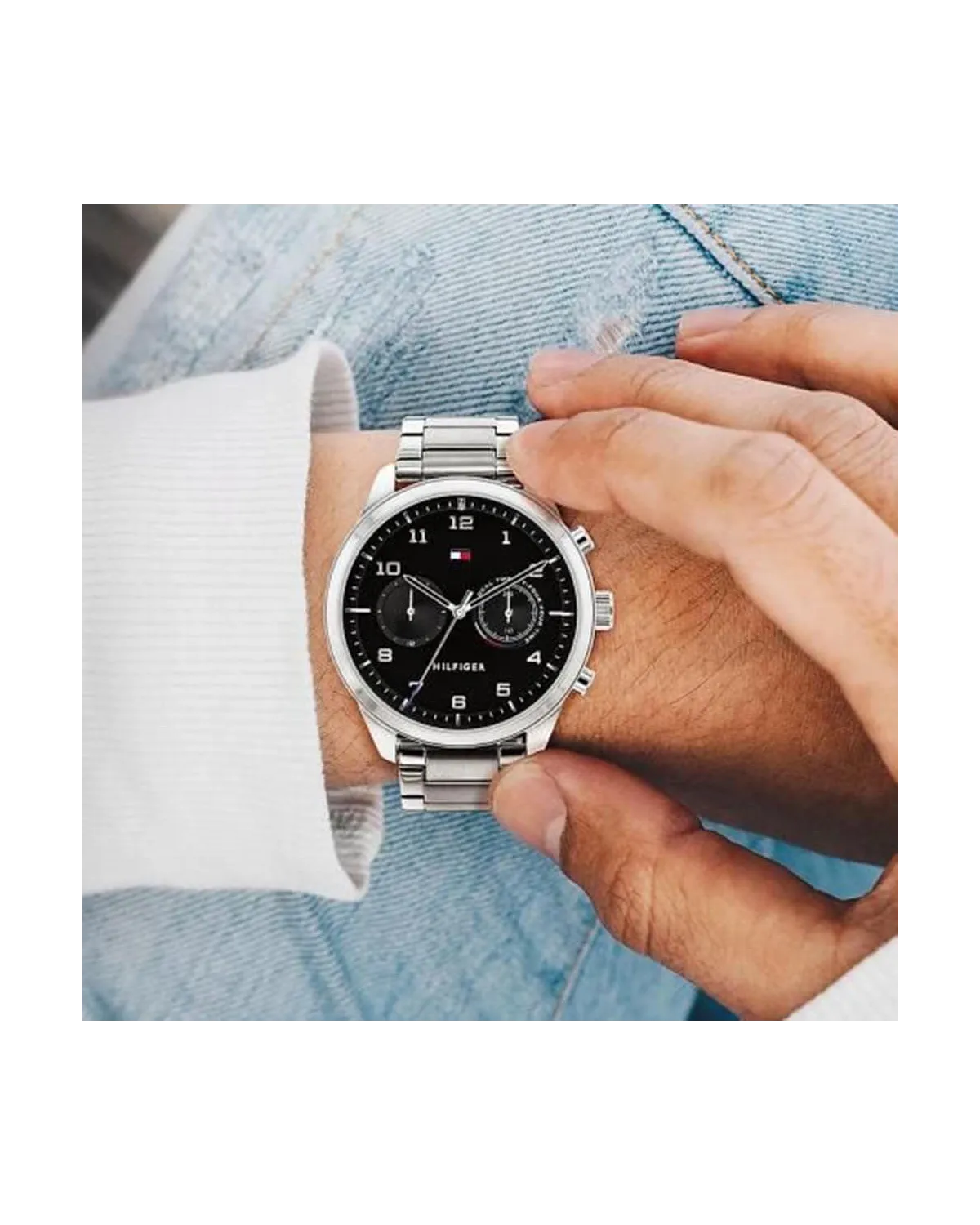 ZEGAREK MĘSKI TOMMY HILFIGER 1791784 PATRICK (zf034c)
