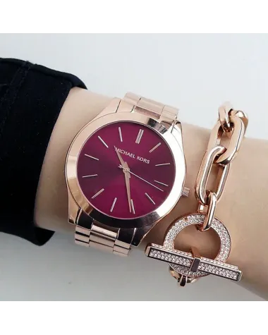 ZEGAREK DAMSKI Michael Kors Slim Runway MK3436 (zm563a)