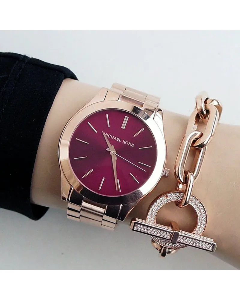 ZEGAREK DAMSKI Michael Kors Slim Runway MK3436 (zm563a)