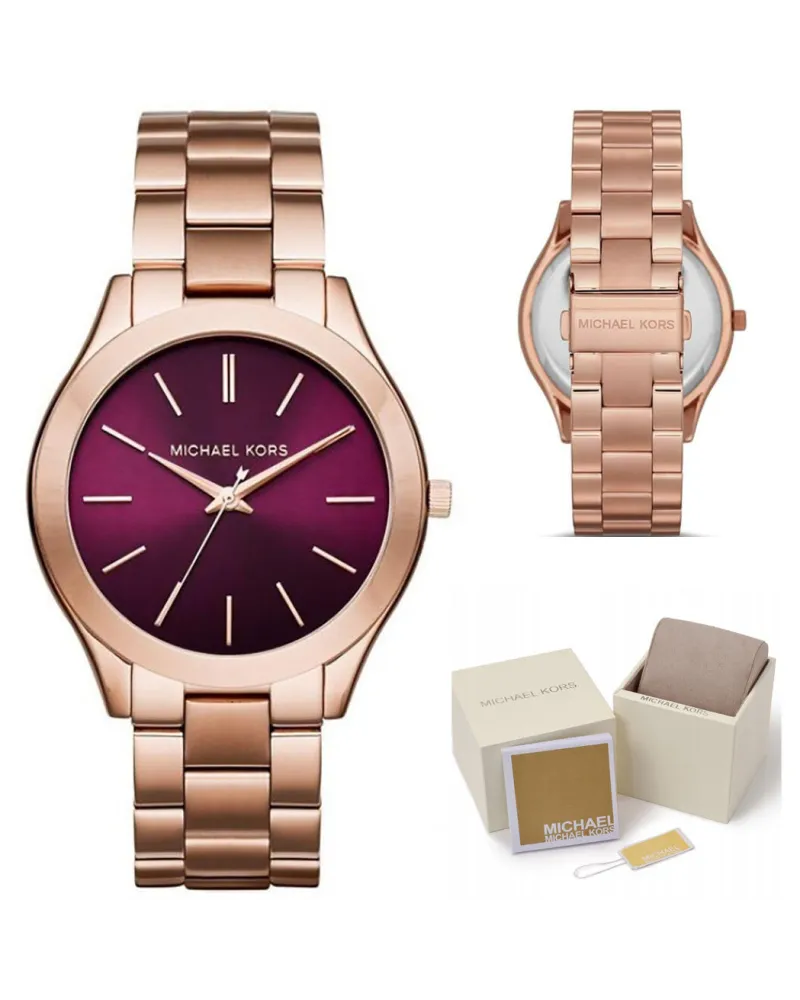 ZEGAREK DAMSKI Michael Kors Slim Runway MK3436 (zm563a)