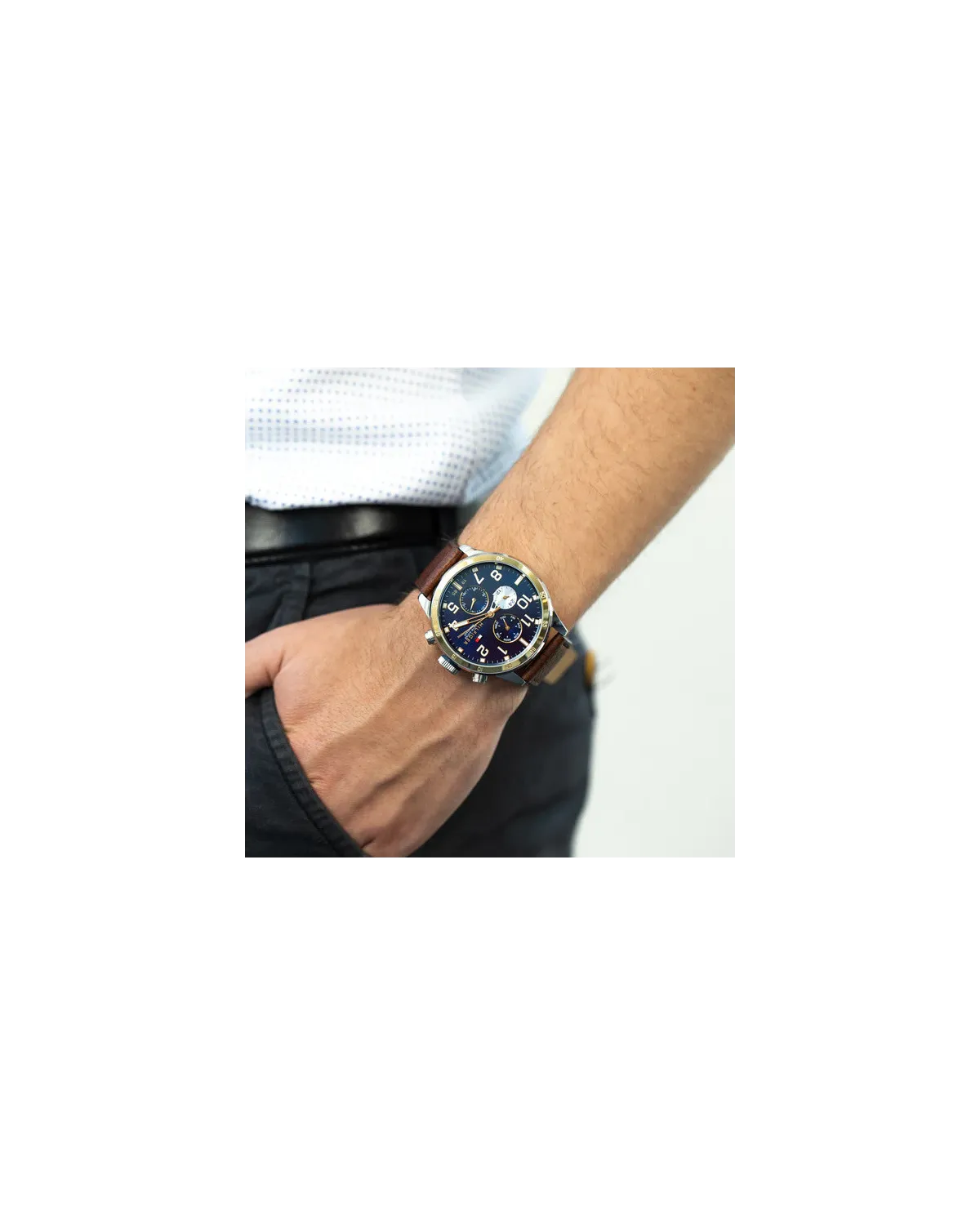 ZEGAREK MĘSKI TOMMY HILFIGER 1791137 TRENT (zf002b)
