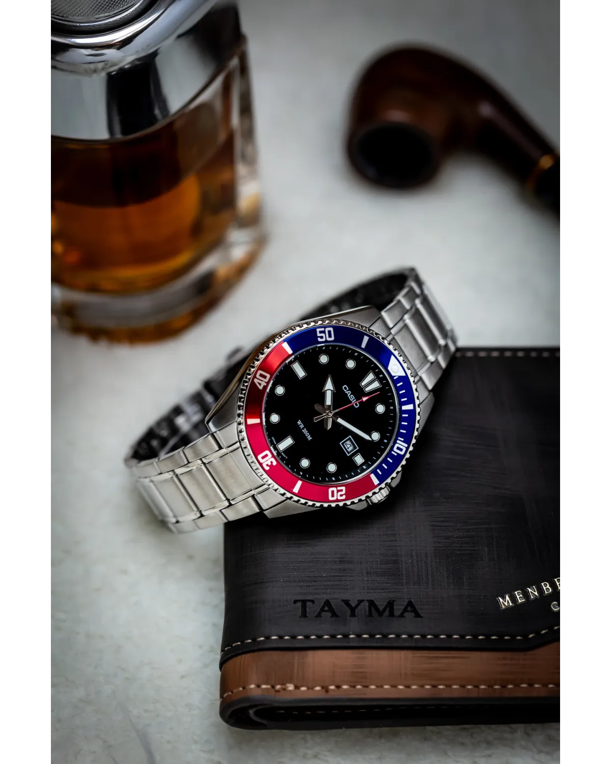 Zegarek Męski Casio MDV-107D-1A3 + BOX