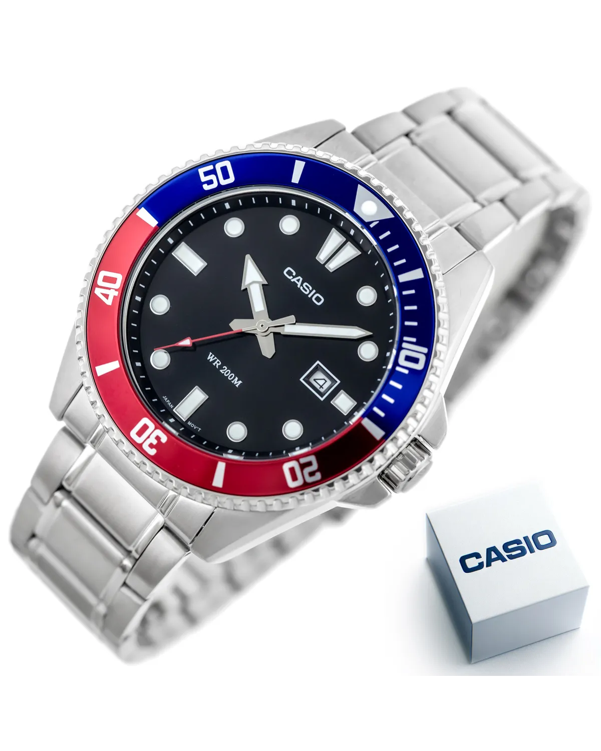 Zegarek Męski Casio MDV-107D-1A3 + BOX