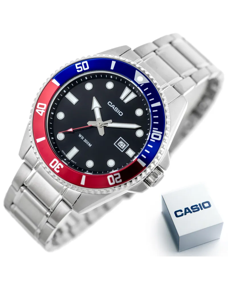 Zegarek Męski Casio MDV-107D-1A3 + BOX