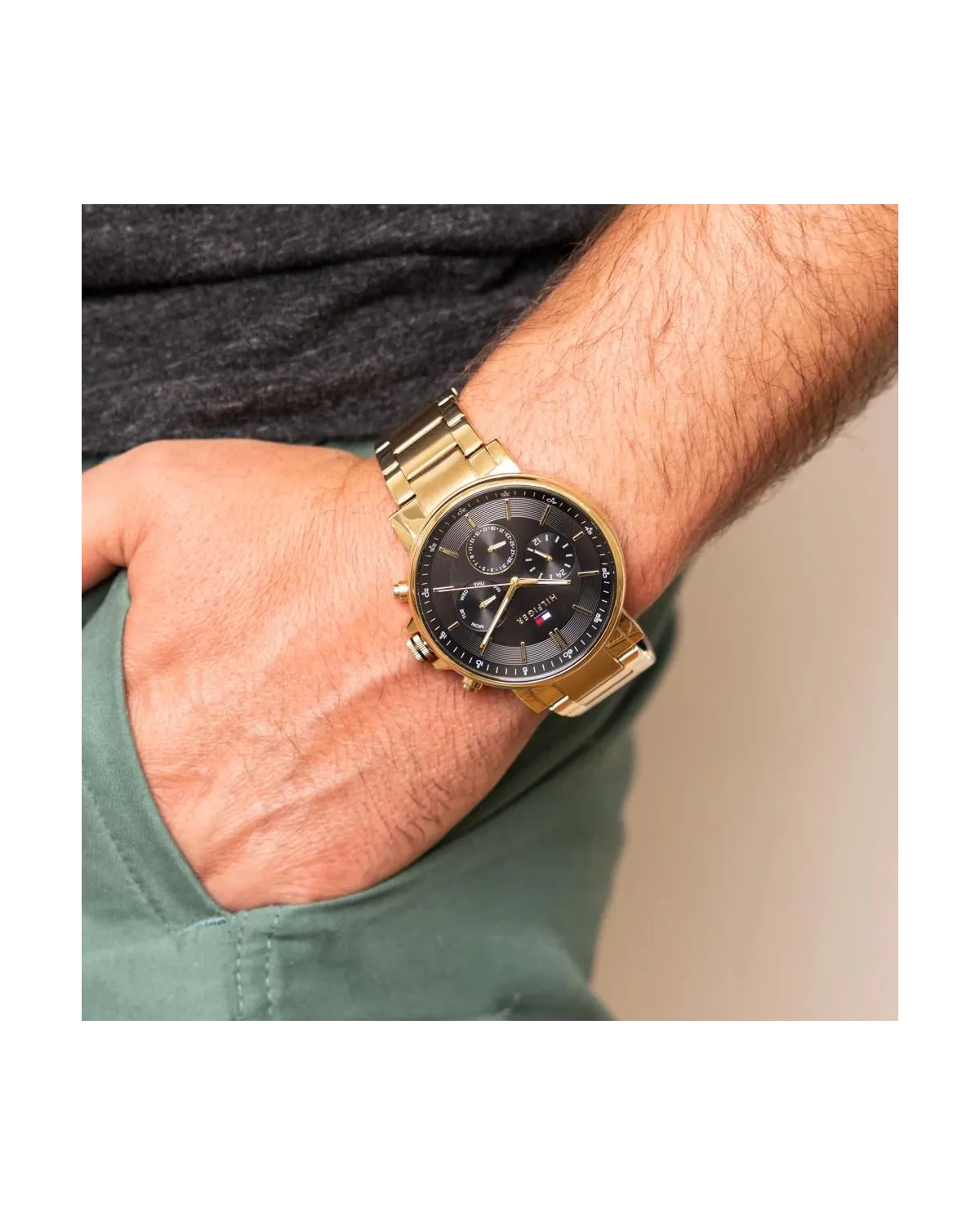ZEGAREK MĘSKI TOMMY HILFIGER TYSON 1710589 (zf100b) + BOX