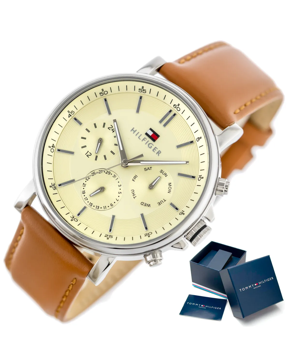 ZEGAREK MĘSKI TOMMY HILFIGER TYSON 1792143 (zf100e) + BOX ZEGAREK MĘSKI TOMMY HILFIGER TYSON 1792143 (zf100e) + BOX