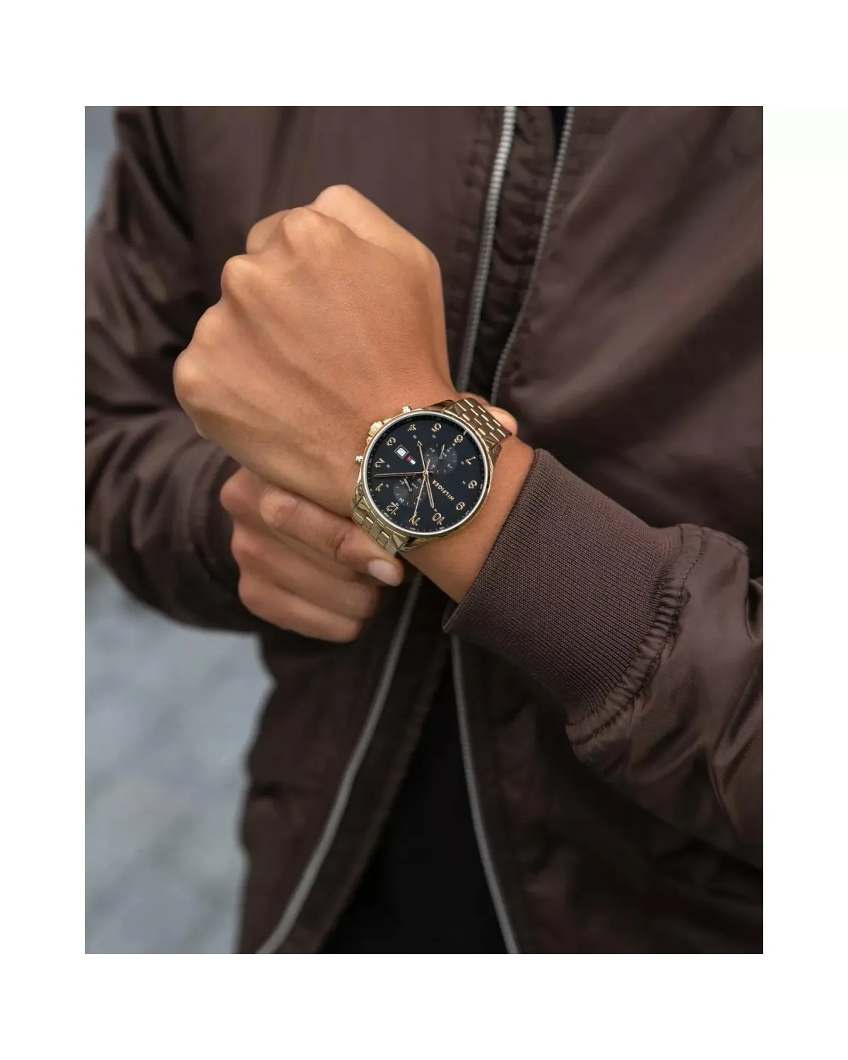 ZEGAREK MĘSKI TOMMY HILFIGER 1791708 WEST (zf018b) + BOX