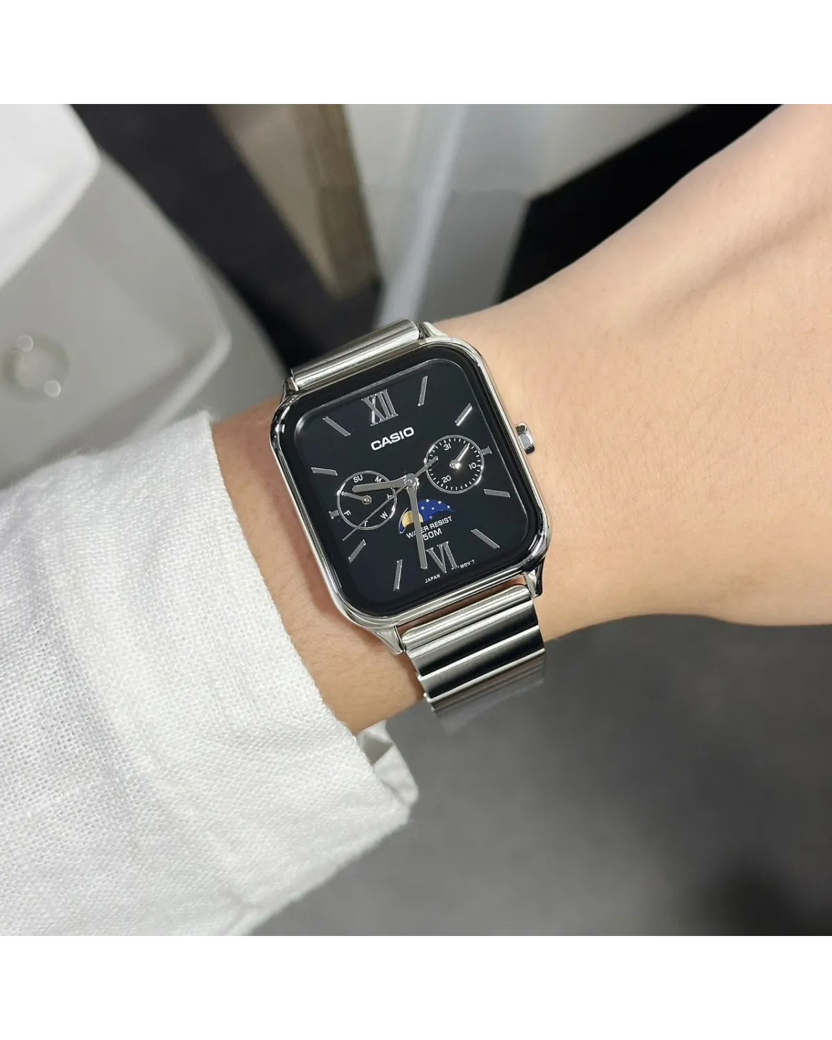 ZEGAREK MĘSKI CASIO MTP-M305D-1A2 + BOX