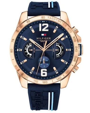 ZEGAREK MĘSKI TOMMY HILFIGER 1791474 DECKER (zf001d) + BOX
