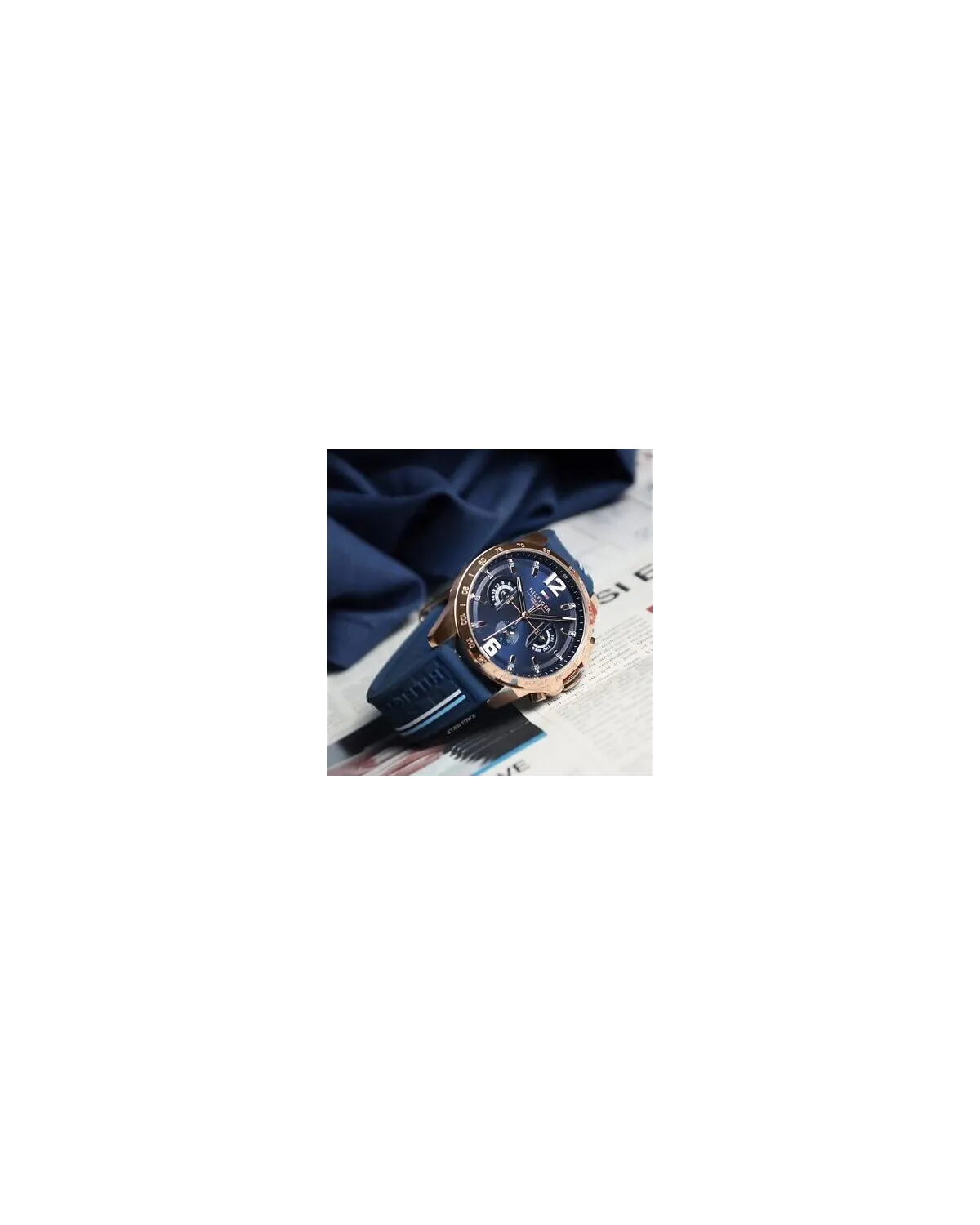 ZEGAREK MĘSKI TOMMY HILFIGER 1791474 DECKER (zf001d) + BOX