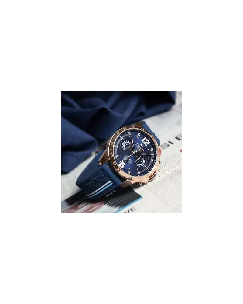 ZEGAREK MĘSKI TOMMY HILFIGER 1791474 DECKER (zf001d) + BOX