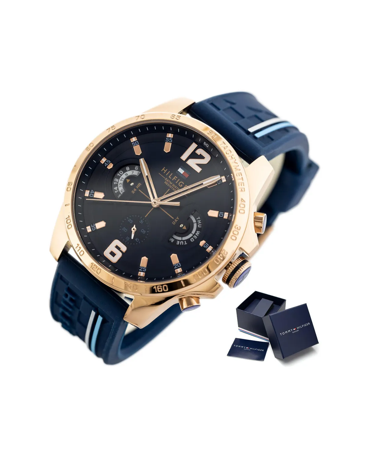 ZEGAREK MĘSKI TOMMY HILFIGER 1791474 DECKER (zf001d) + BOX