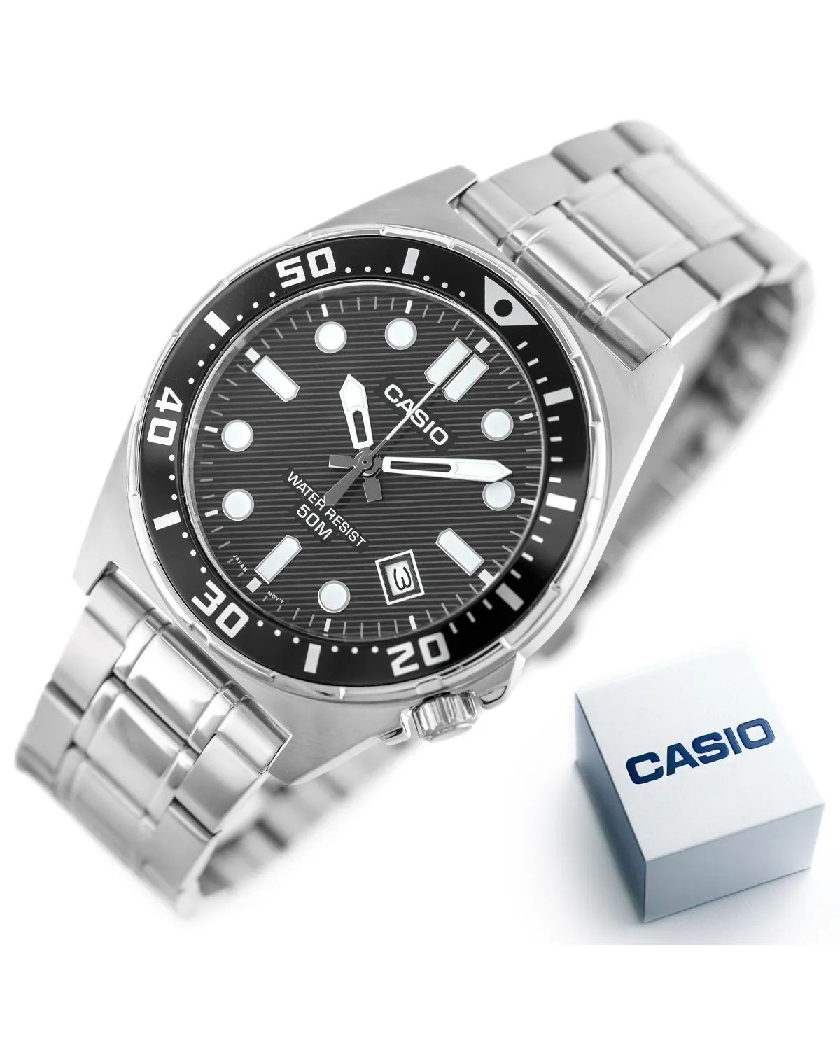 Zegarek Męski Casio MTD-135D-1A + BOX