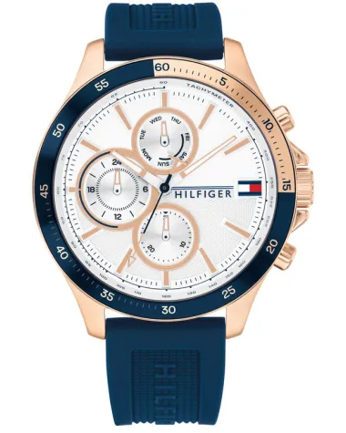 ZEGAREK MĘSKI TOMMY HILFIGER Bank 1791778 (zf064a) + BOX