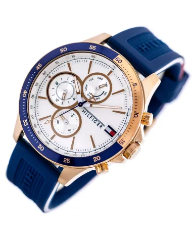 ZEGAREK MĘSKI TOMMY HILFIGER Bank 1791778 (zf064a) + BOX