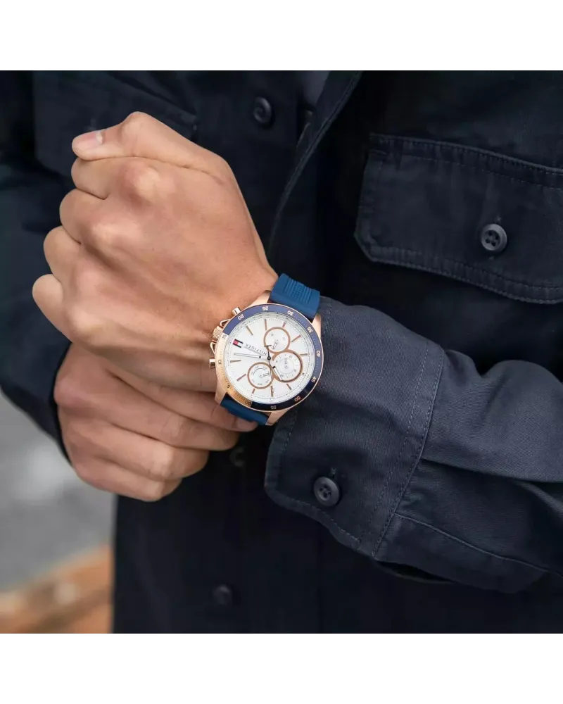 ZEGAREK MĘSKI TOMMY HILFIGER Bank 1791778 (zf064a) + BOX