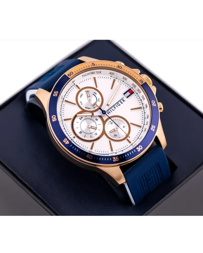 ZEGAREK MĘSKI TOMMY HILFIGER Bank 1791778 (zf064a) + BOX