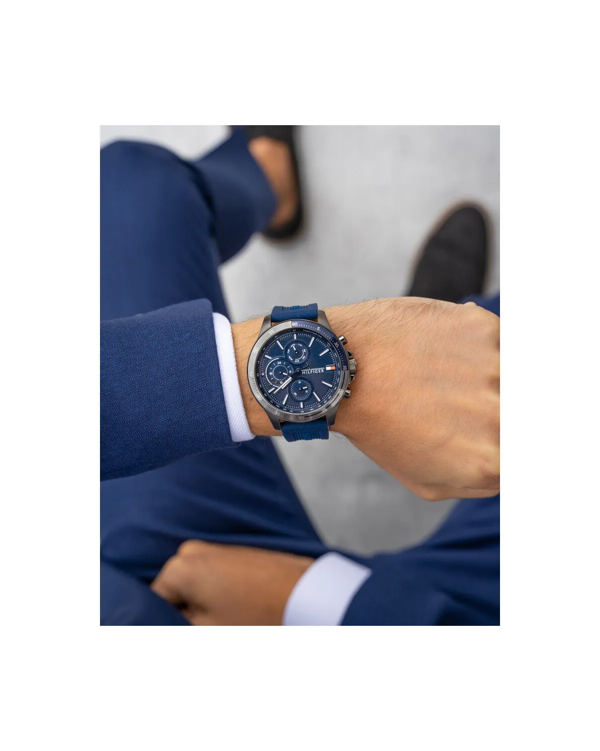 ZEGAREK MĘSKI TOMMY HILFIGER 1791721 BANK (zf023a) ZEGAREK MĘSKI TOMMY HILFIGER 1791721 BANK (zf023a)