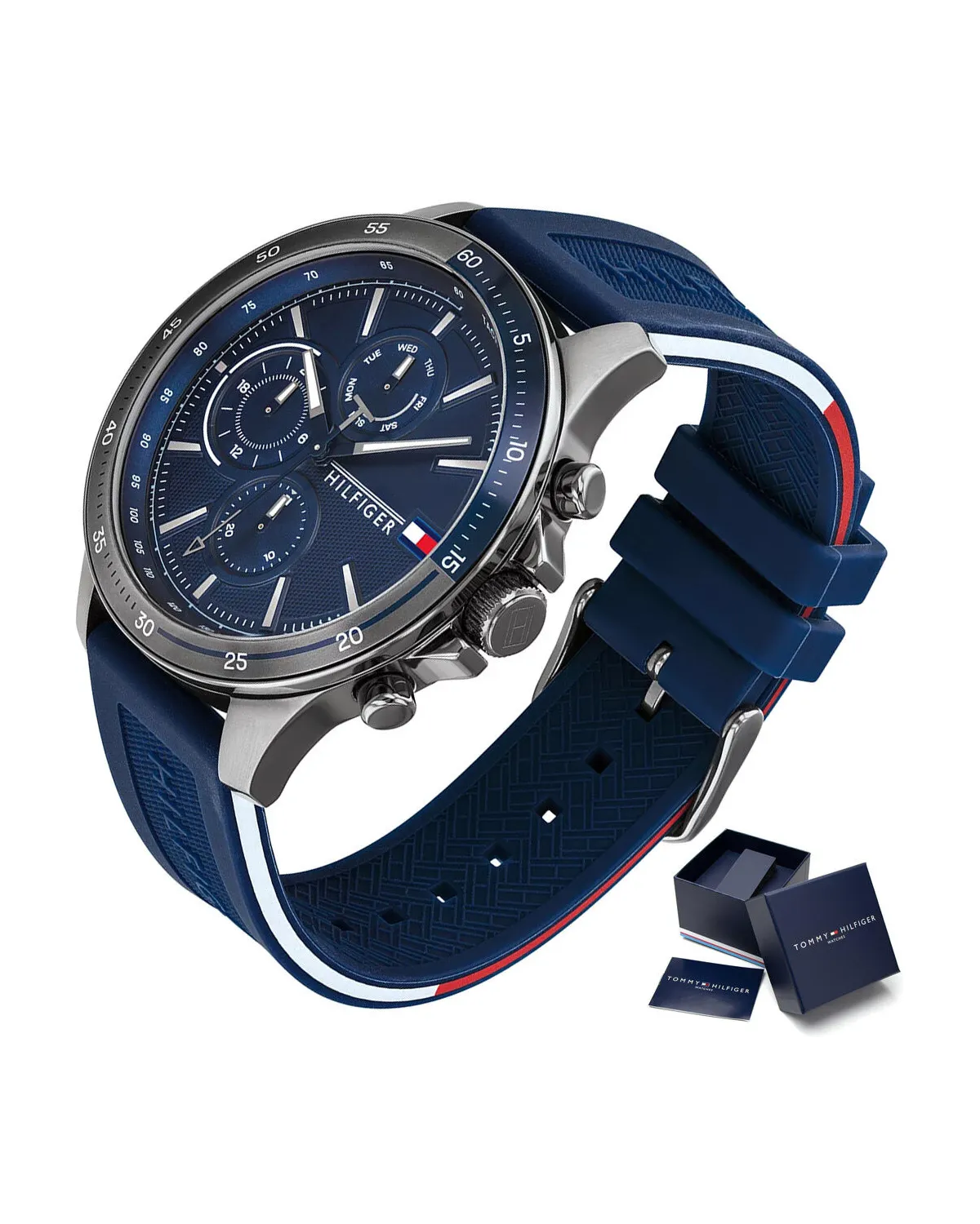 ZEGAREK MĘSKI TOMMY HILFIGER 1791721 BANK (zf023a) ZEGAREK MĘSKI TOMMY HILFIGER 1791721 BANK (zf023a)