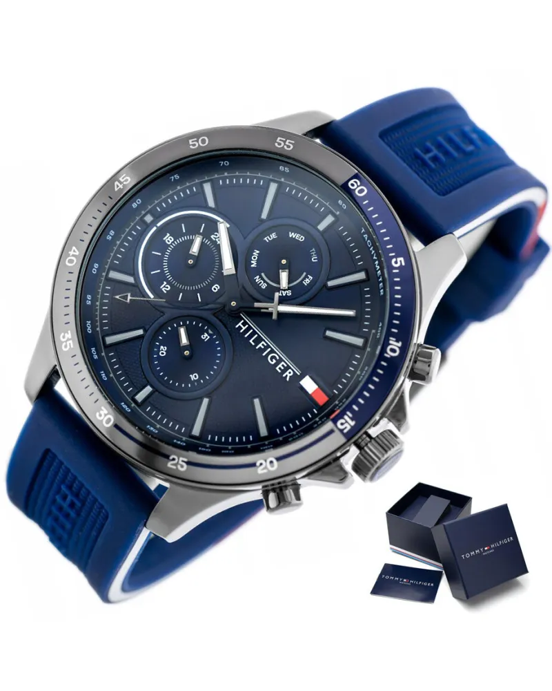 ZEGAREK MĘSKI TOMMY HILFIGER 1791721 BANK (zf023a) ZEGAREK MĘSKI TOMMY HILFIGER 1791721 BANK (zf023a)