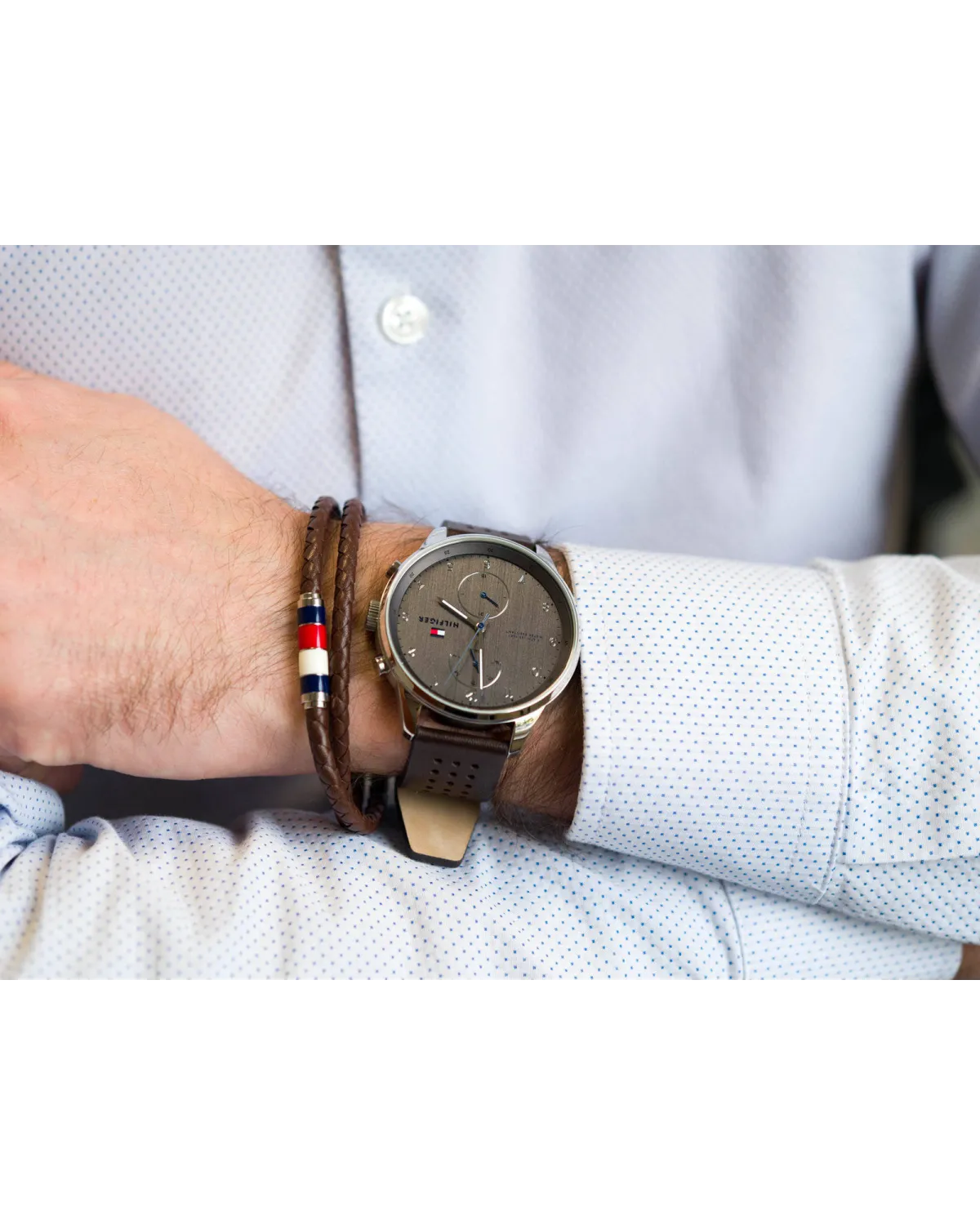 ZEGAREK MĘSKI TOMMY HILFIGER 1791579 CHASE (zf014a)
