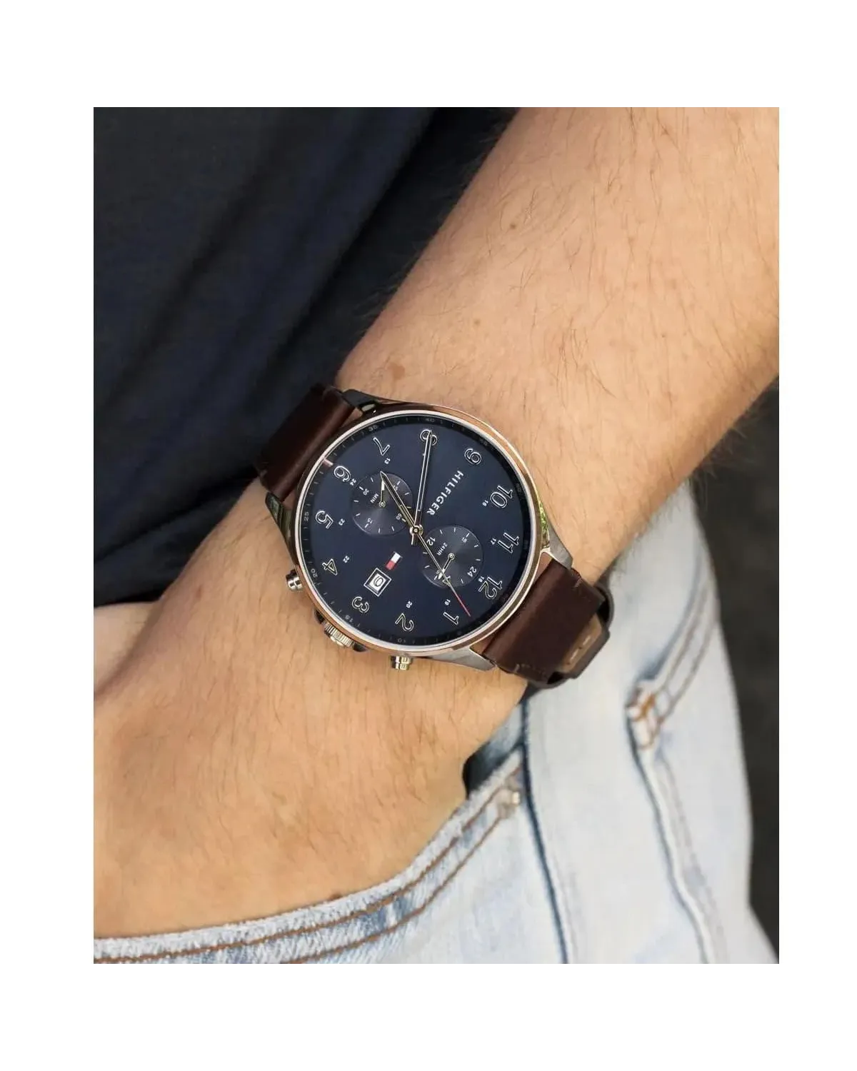 ZEGAREK MĘSKI TOMMY HILFIGER 1791712 WEST (zf020b) ZEGAREK MĘSKI TOMMY HILFIGER 1791712 WEST (zf020b)