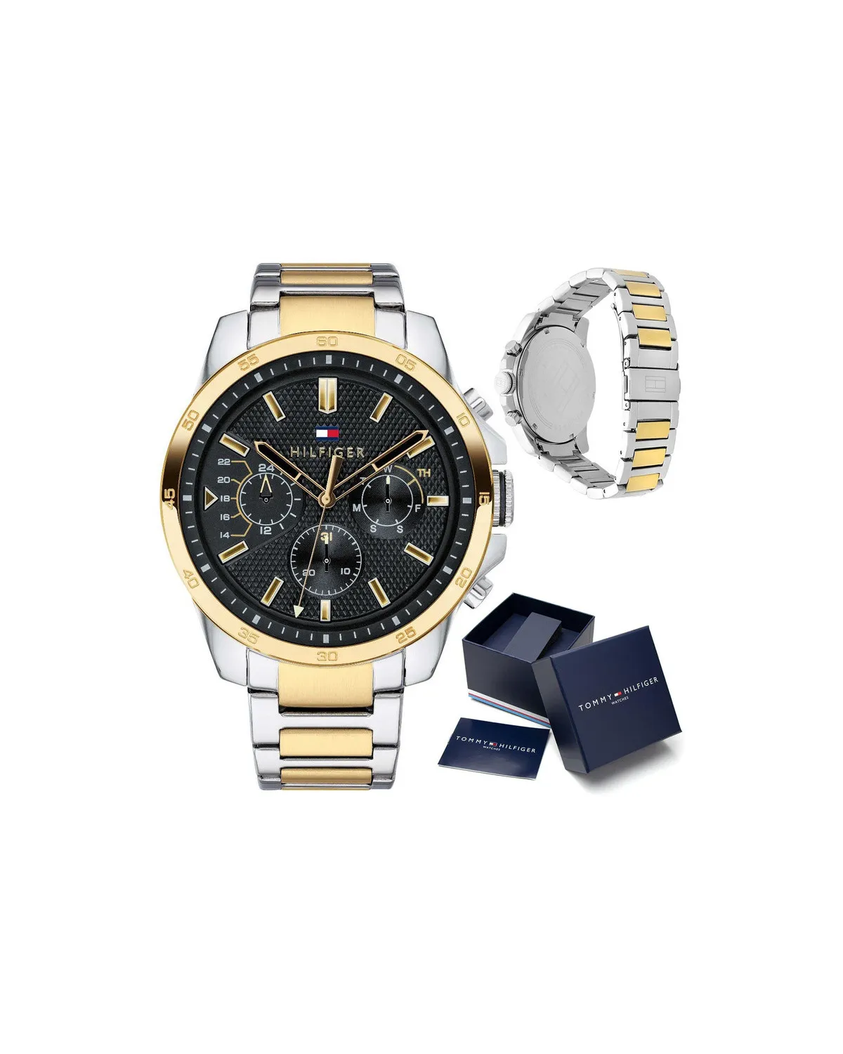 ZEGAREK MĘSKI TOMMY HILFIGER 1791559 DECKER +BOX ZEGAREK MĘSKI TOMMY HILFIGER 1791559 DECKER +BOX
